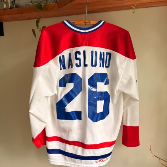 Vintage Montreal Canadiens 1980-90 NASLUND #26 Jersey Classic CCM Medium HNL - Picture 5 of 10
